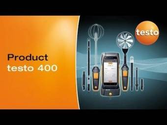 Testo 400 - Универсальный измерительный прибор для контроля микроклимата